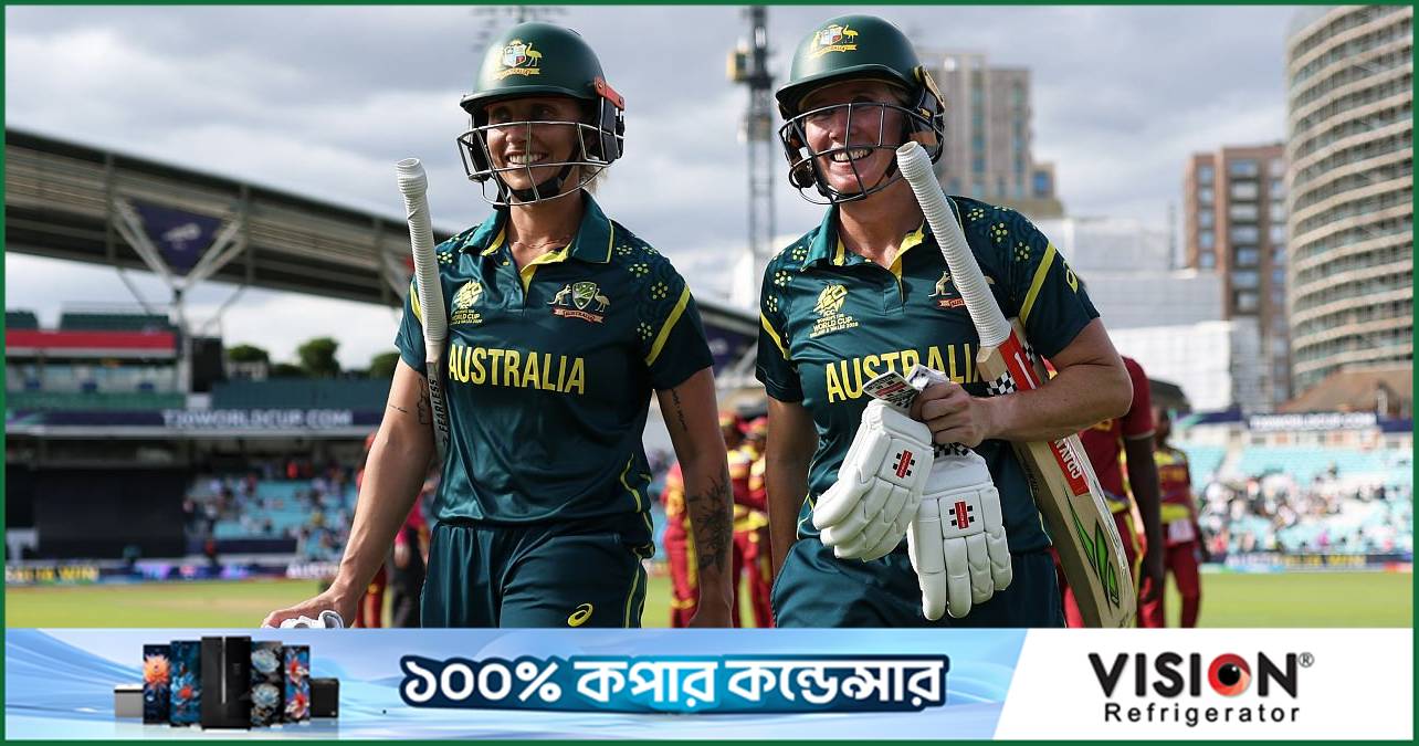 রেকর্ড অষ্টমবার বিশ্বকাপের ফাইনালে উঠলো অস্ট্রেলিয়া